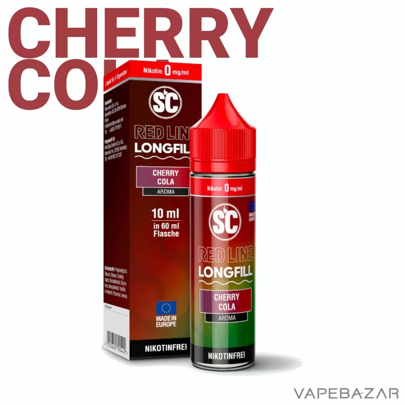 SC Red Line Longfill Aroma – Cherry Cola - Image 2