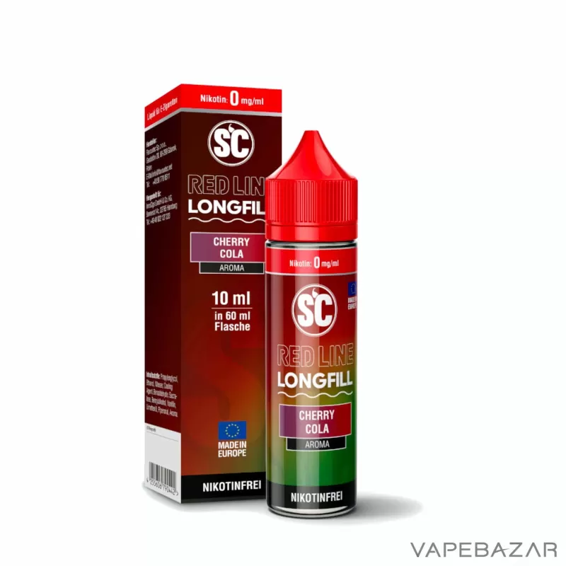 SC Red Line Longfill Aroma – Cherry Cola - Image 3