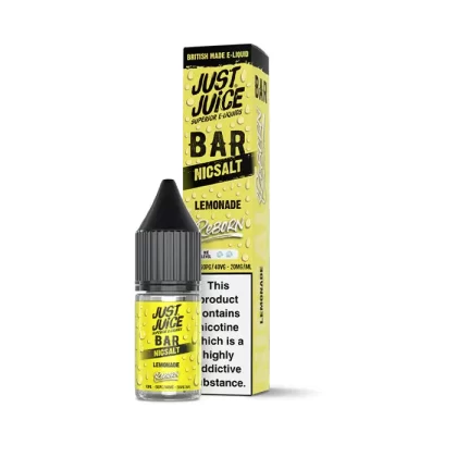 Lemonade Nic Salt E-Liquid by Just Juice Bar Reborn - 5 mg - Low Strength