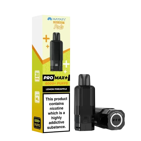 Hayati Pro Max 6000+ Refill Pods Lemon Pineapple