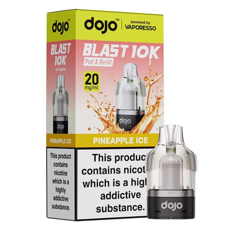 Dojo Blast 10K Pineapple Ice Prefilled Pods