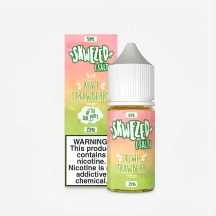 Skwezed Kiwi Strawberry SALT 30mL E-Liquid Made in USA - Vape Product; Vape Product, Vape Product (9A94E5)