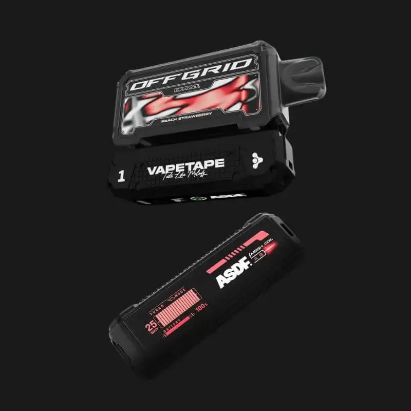 VAPETAPE OFFGRID 12000 Puffs - Starter Kit (Kit + Cartridge) / Choco Mint Candy