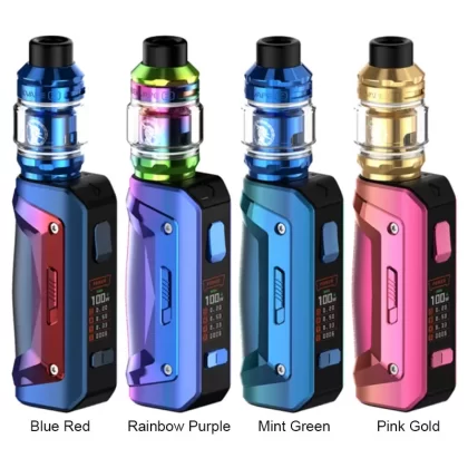 Geekvape S100 Kit (Aegis Solo 2) 100W with Zeus Sub Ohm 2021 Atomizer 5.5ml - Classic black
