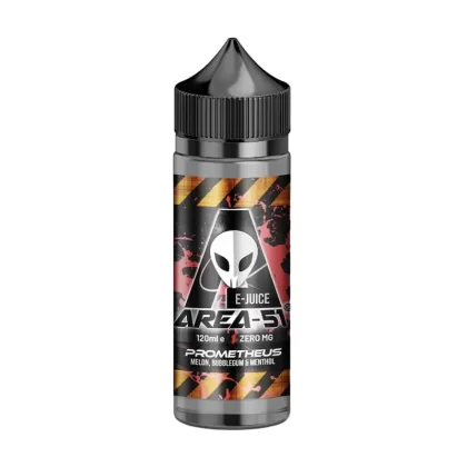 Area 51 Prometheus 100ml Shortfill E-Liquid - 1 x 18mg Nic Shot