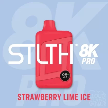 STLTH 8K PRO Disposable Vape – Strawberry Lime Ice - Ecigpremium