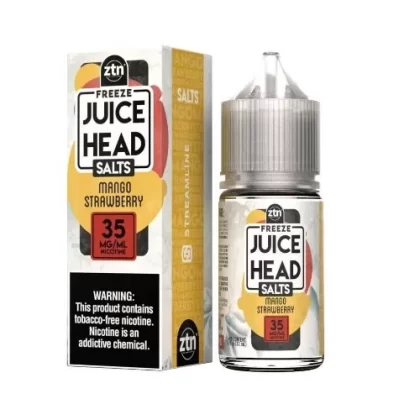 Juice Head Freeze Salt E-Liquid – Mango Strawberry Freeze 30ml