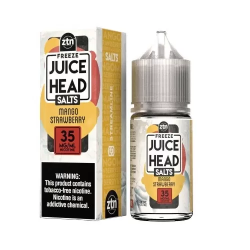 Juice Head Freeze Salt E-Liquid – Mango Strawberry Freeze 30ml