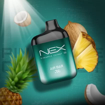 AIR BAR NEX PINEAPPLE COCONUT – 6500PUFF DISPOSABLE 5%