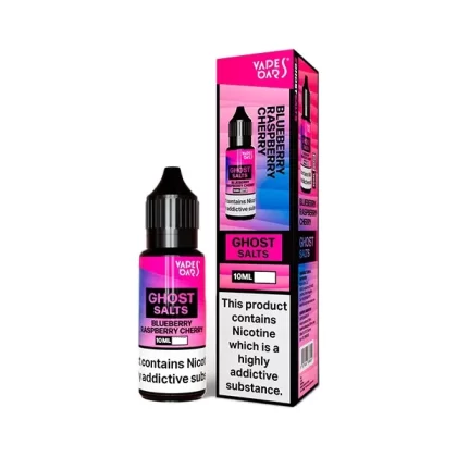 Vapes Bars Ghost Salts Blueberry Raspberry Cherry E Liquid 10ml