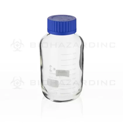 Schott DURAN® | Laboratory Glass Bottle – Wide Mouth – 2000 mL - Vape Store