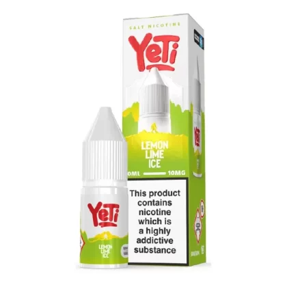 Lemon Lime Ice By Yeti Summit 10ml Nic Salt - Nicotine Strength#5mg (Salt)>20mg (Salt)>10mg (Salt)