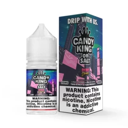 Candy King on Salt Pink Squares eJuice - Vape Product; Vape Product, Vape Product