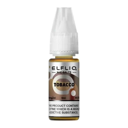 Elf Bar Elfliq Tobacco Nic Salt Vape Juice - Strength 20mg