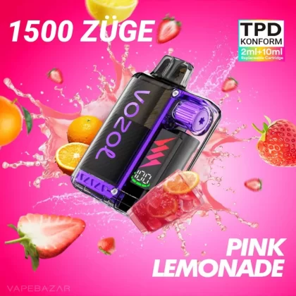 Vozol Vista Plug – Pink Lemonade Prefilled Pod - Vapebazar