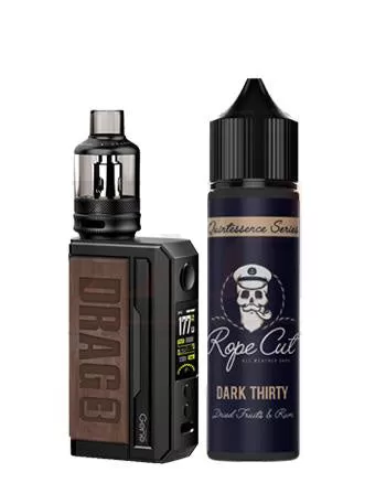 Voopoo Drag 3 Starter Kit - Prussian Blue / Dark Thirty by Rope Cut - Image 2
