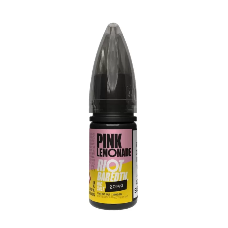 Pink Lemonade Nic Salt E-Liquid Bar Edition by Riot Squad (10ml) - 20mg