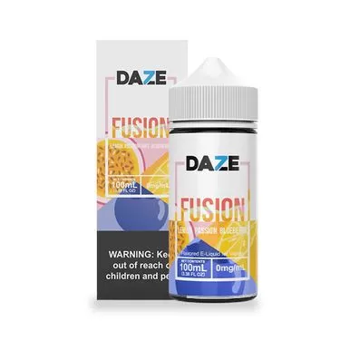Lemon Passionfruit Blueberry by 7Daze Fusion 100mL - 6MG