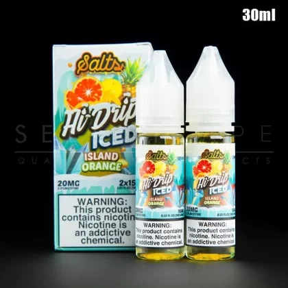 Hi Drip – Island Orange Iced Nic Salt 30ml