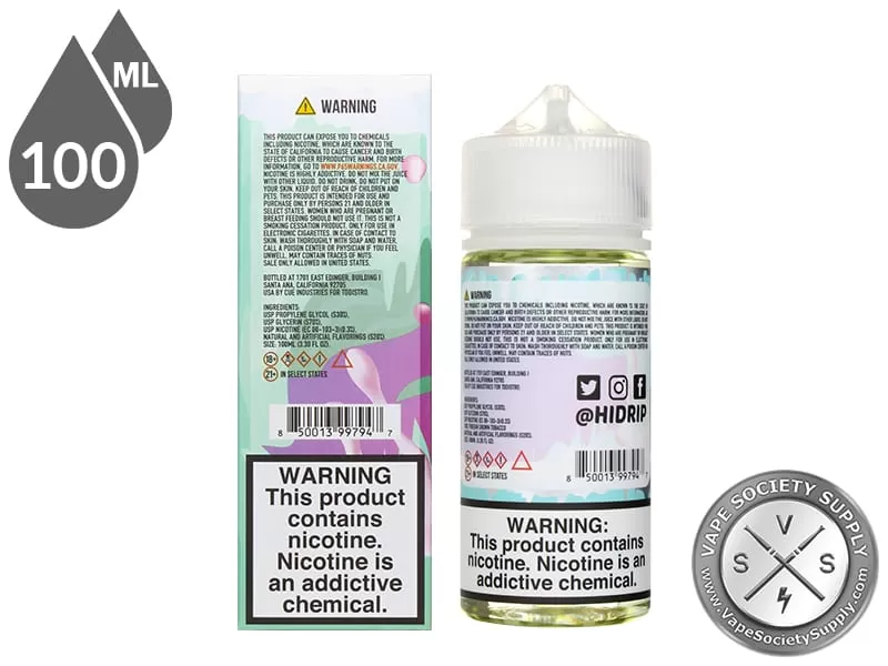Nectarine Lychee Iced By Hi Drip E-Liquids 100ml - Image 3