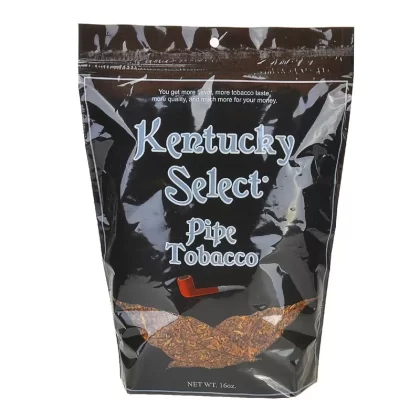 Kentucky Select Silver Pipe Tobacco Bag - Size#6oz>8oz>16oz>5lb