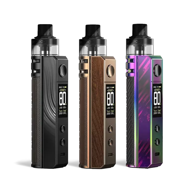 Voopoo Drag H80s Pod Mod Kit - Black, Brown