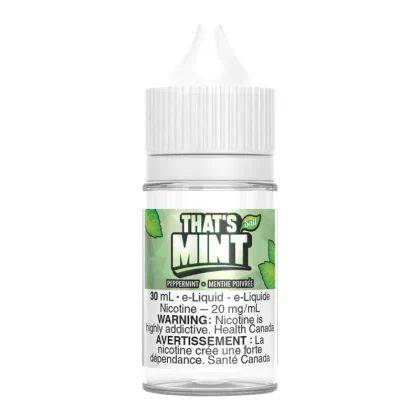 That's Mint Salt-Nic E-Liquid - Peppermint 30ml - 20mg/ml