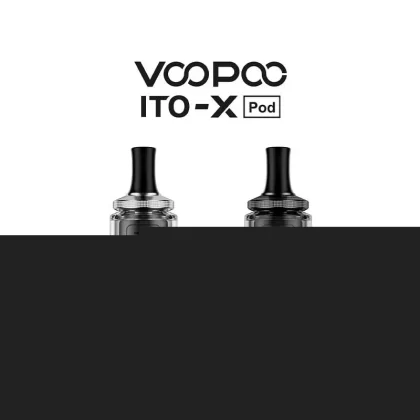 VOOPOO ITO-X Pod Cartridge - Color#Black>Silver3.5ml>2ml