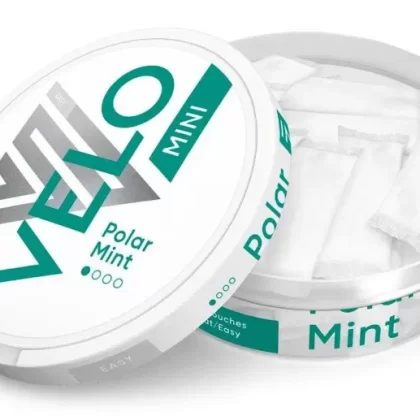 VELO NICOTINE POUCHES - FLAVOR#POLAR MINT 14MG>RUBY BERRY 14MG