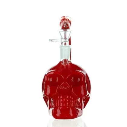 Daily High Club “Crimson Skull” Bong - Ejuicewarehouse