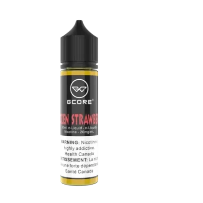 G-Core Salts - Frozen Strawberry - Vape Product, 60ML 10mg (B64369)