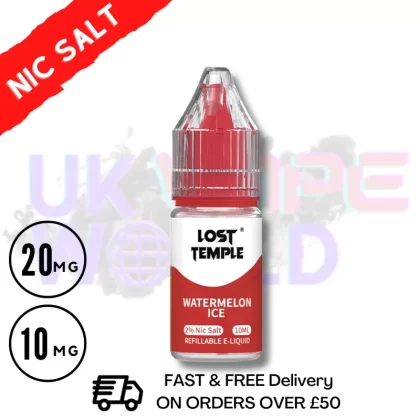 LOST TEMPLE ‘Watermelon ICE’ Nic Salt