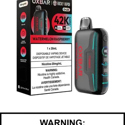 Watermelon Raspberry Oxbar G42K Disposable Vape