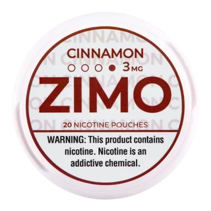 Cinnamon ZIMO Pouches - Customer Group#Consumer~Nicotine#3mg>6mg>8mg~Size#Single>5 Pack
