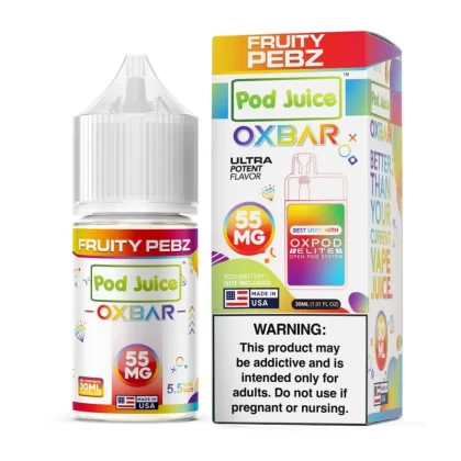 Pod Juice SALT Synthetic E-Liquid 30ml - Cotton Clouds / 45mg - Skullvaping