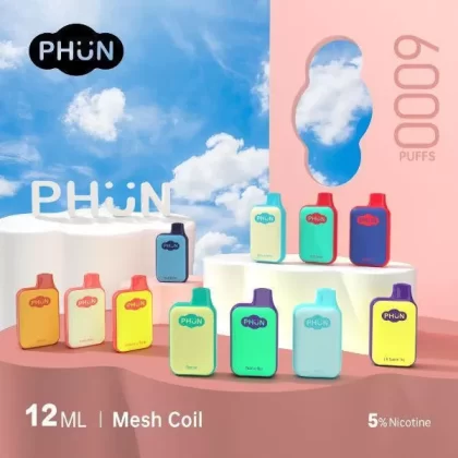 PHUN Box 6000 - Menthol