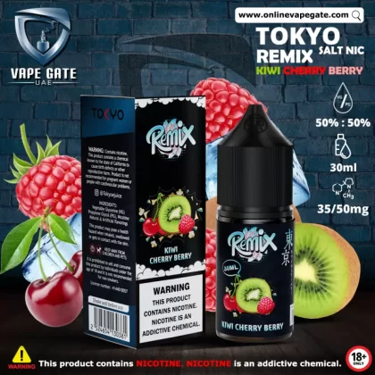 Tokyo Remix Kiwi Cherry Berry Saltnic 30ml - 20 mg / 30 ml