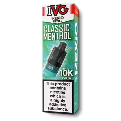 Classic Menthol Nexio Refill Pod by IVG - 20 mg/ml