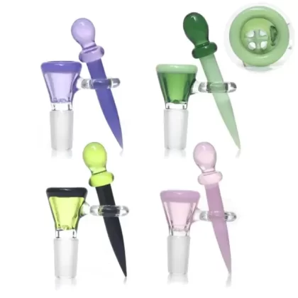 Phoenix Star 14mm 18mm Bong Bowl with Glass Nail