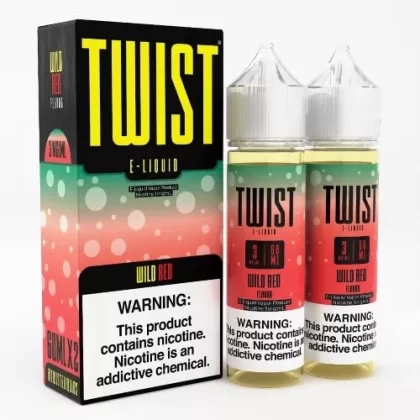 Twist E-Liquid – Wild Red 2x60ml