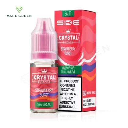 Strawberry Burst Nic Salt E-Liquid by SKE Crystal Salts V2