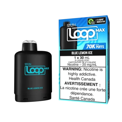 STLTH LOOP MAX Pod Pack - Blue Lemon Ice - 20 mg/mL (wholeseller) (SK) - Excise FED