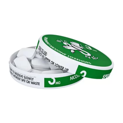 Nic Nac Spearmint Nicotine Lozenges - 20 per can - 6 mg