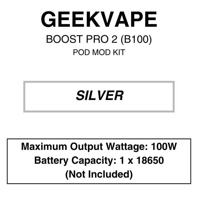 GEEKVAPE – B100 (AEGIS BOOST PRO 2) STARTER KIT - Black, Blue red - Image 3