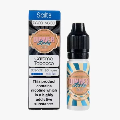 Caramel Tobacco Nic Salt E-Liquid by Dinner Lady - 20mg