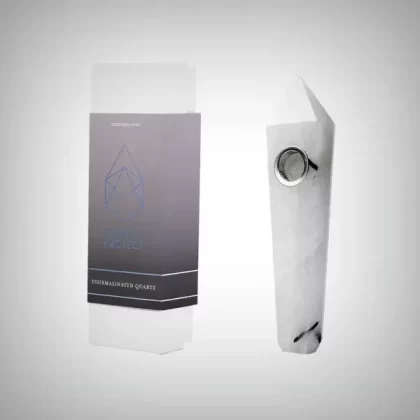 Gemstone Jewel Pipe – Tourmalinate Quartz