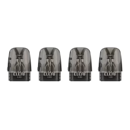 Eleaf iVeni Replacement Pod Cartridge (4pcs/pack) - Resistance#0.8ohm>1.2ohm>0.6ohm>0.4ohm