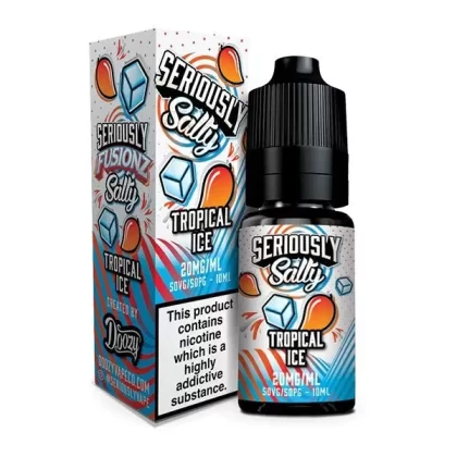 DOOZY SERIOUSLY SALTY FUSIONZ TROPICAL ICE 10ML NIC SALT E-LIQUID