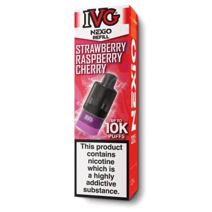Strawberry Raspberry Cherry Nexio Refill Pod by IVG - 20 mg/ml