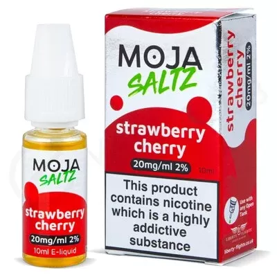 Strawberry Cherry E-Liquid by Moja Saltz